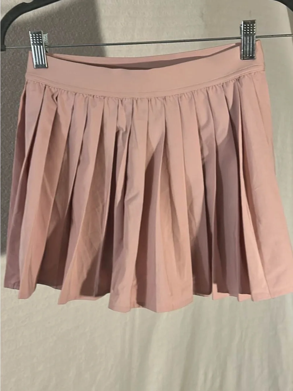 lululemon athletica Pleated Skater Skirt in Blush Pink